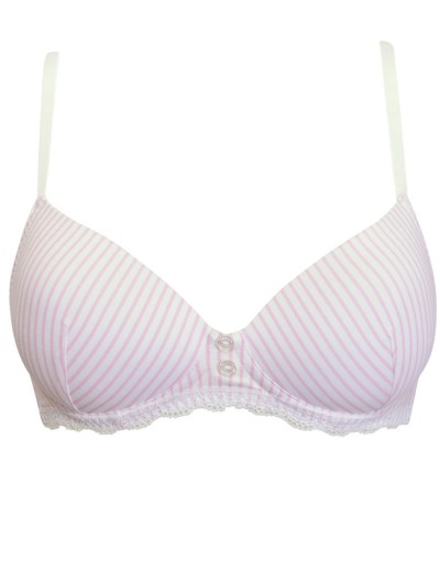 Комплект пуш-ап без косточек и шорты Sielei MILKY LACE 7338+7339 rosa, Цвет: rosa (розовый), Размеры: 85B, изображение 3