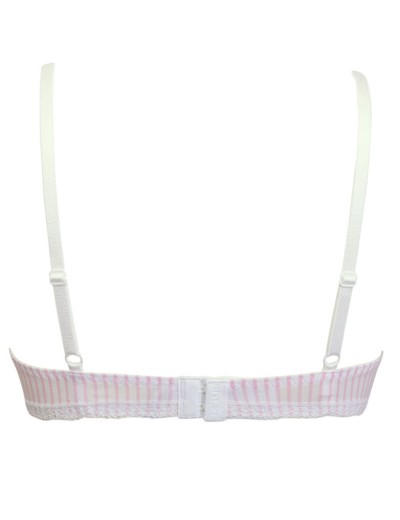 Комплект пуш-ап без косточек и шорты Sielei MILKY LACE 7338+7339 rosa, Цвет: rosa (розовый), Размеры: 85B, изображение 4