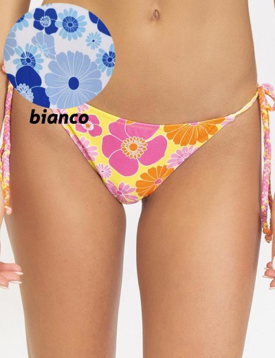 Цветной купальник с топом Sielei OP50+OP60 bianco, Цвет: bianco (белый), Размеры: 80B, изображение 4