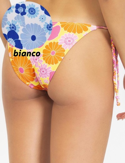 Цветной купальник с топом Sielei OP50+OP60 bianco, Цвет: bianco (белый), Размеры: 80B, изображение 5