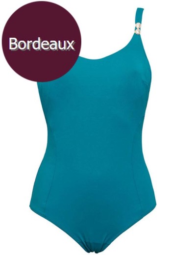 Слитный купальник Sielei PEARLS PE51 bordeaux, Цвет: bordeaux (бордо), Размеры: 90D, изображение 2