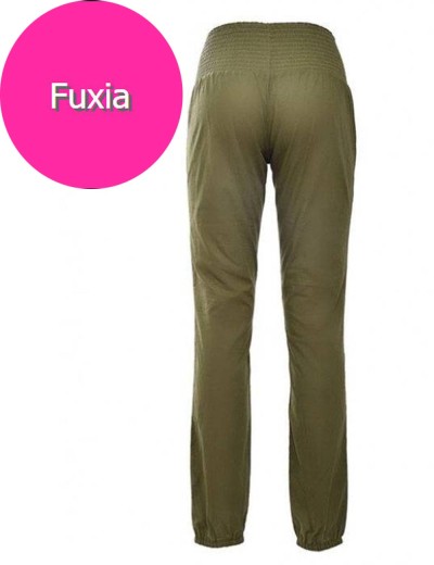 Брюки хлопок Sielei TL64 fuxia, Цвет: fuxia (фуксия), Размеры: S, изображение 3