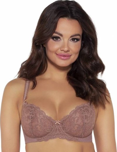 Бюстгальтер балконет пуш-ап Ava CASABELLA 1990 P-UP какао, Цвет: какао, Размеры: 65F, изображение 3