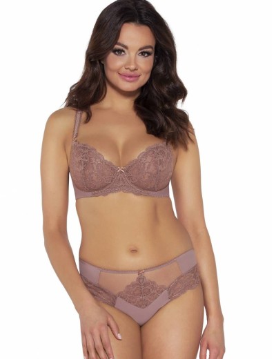 Бюстгальтер балконет пуш-ап Ava CASABELLA 1990 P-UP какао, Цвет: какао, Размеры: 65F, изображение 2