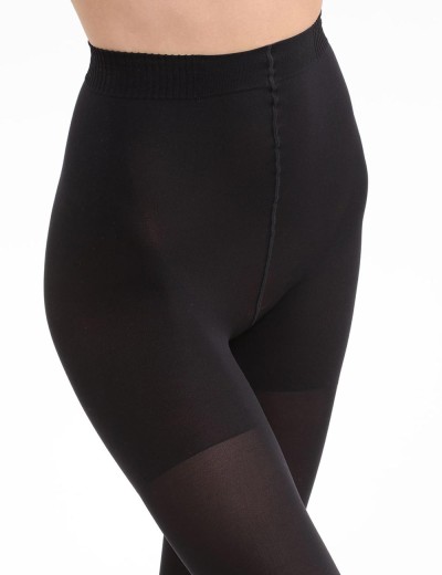 Непрозрачные колготки Dim 02Y8 ABSOLUFLEX 40 den, Цвет: черный, Размеры: 1, изображение 2