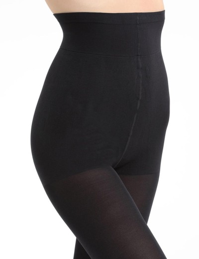 Непрозрачные колготки Dim 05Y1 DIAM'S 70 den, Цвет: черный, Размеры: 1/2, изображение 2