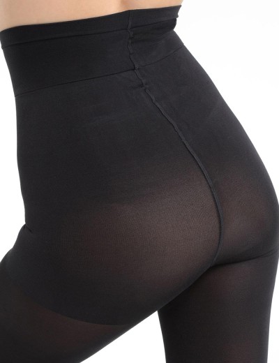 Непрозрачные колготки Dim 05Y1 DIAM'S 70 den, Цвет: черный, Размеры: 1/2, изображение 3