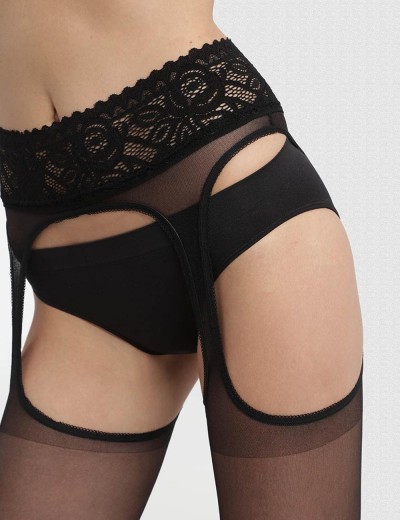 Сексуальные колготки Dim 05ZV SEXY, Цвет: черный, Размеры: 2, изображение 3