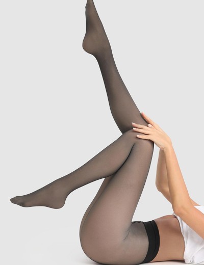 Колготки с термозащитой Dim 0BL2 THERMO 50 den, Цвет: черный, Размеры: 1/2, изображение 2