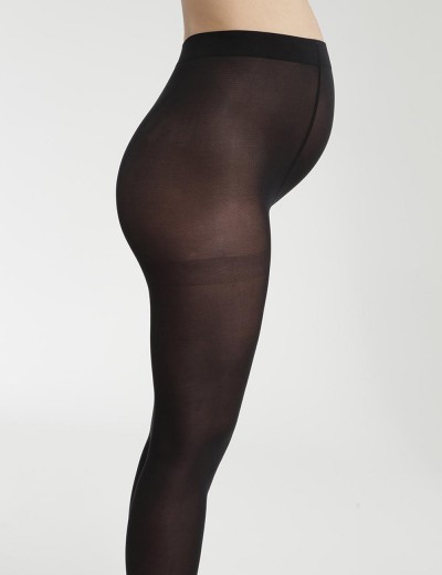 Колготки для беременных Dim 0CM7 STYLE MAMA 50 den, Цвет: черный, Размеры: 2, изображение 2