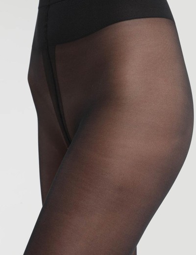 Полупрозрачные колготки Dim 1142 DIAM'S 25 den черный, Цвет: черный, Размеры: 2, изображение 3