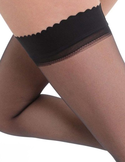 Тонкие чулки Dim 1212 UP BODY TOUCH 10 den, Цвет: черный, Размеры: 4, изображение 2