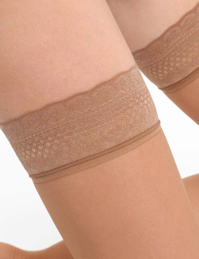 Прозрачные чулки Dim 1557 UP BEAUTY RESIST 20 den, Цвет: корица, Размеры: 1, изображение 2 Прозрачные чулки Dim 1557 UP BEAUTY RESIST 20 den, Цвет: корица, Размеры: 1, изображение 2