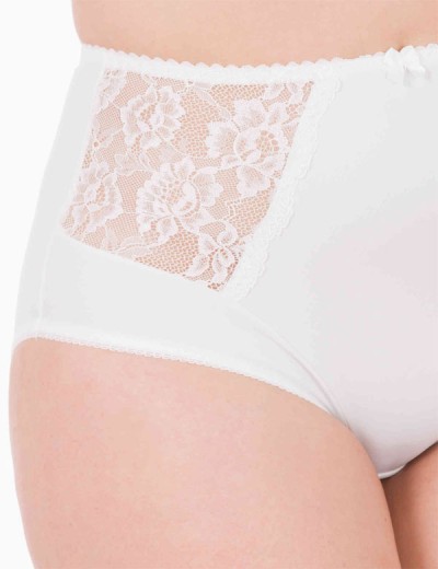 Высокие трусы слипы Elli 621 молоко, Цвет: молоко, Размеры: L, изображение 3 Высокие трусы слипы Elli 621 молоко, Цвет: молоко, Размеры: L, изображение 3