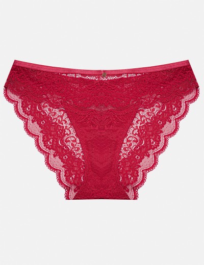 Кружевные трусики слипы Esotiq TRIXIE 40152 красный, Цвет: красный, Размеры: M, изображение 5