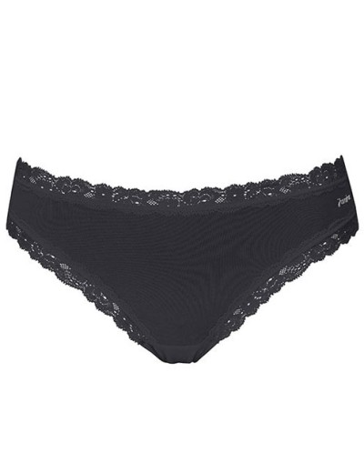 Хлопковые трусики Janira FRESH COTTON LACE 1036896 BRISLIP black, Цвет: black (черный), Размеры: S, изображение 4