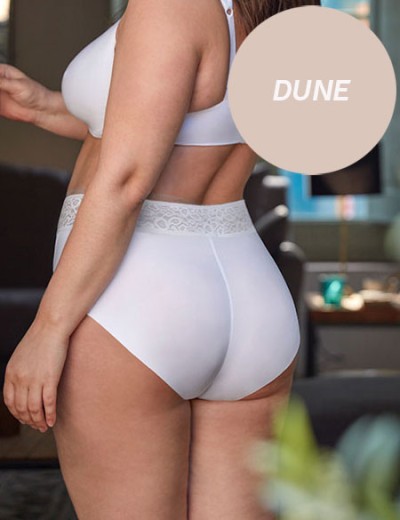 Сверхэластичные трусы Janira FLEXIE ADAPT 1030589 BRAGA QUEEN LACE dune, Цвет: dune (песочный), Размеры: XL/2XL/3XL, изображение 2