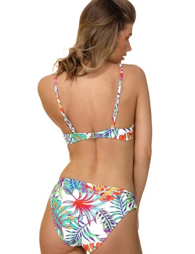 Раздельный купальник Jolidon FR82 белый, Цвет: белый, Размеры: 70D, изображение 2