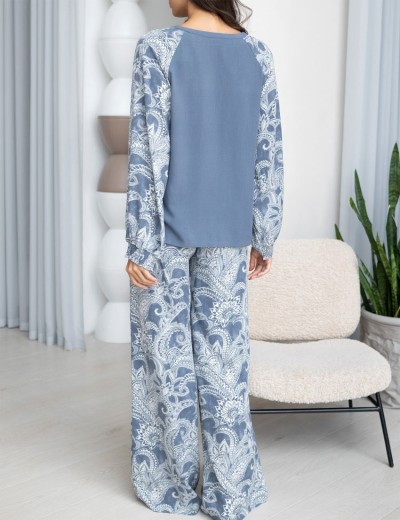 Комплект из тканной вискозы Mia-Amore PACIFIC OCEAN 1976, Цвет: голубой, Размеры: S, изображение 2