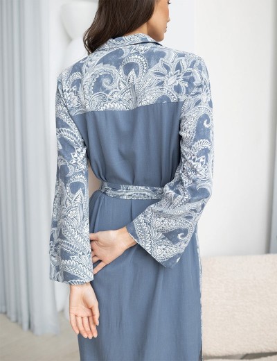 Удлиненная рубашка Mia-Amore PACIFIC OCEAN 1977, Цвет: голубой, Размеры: M, изображение 2