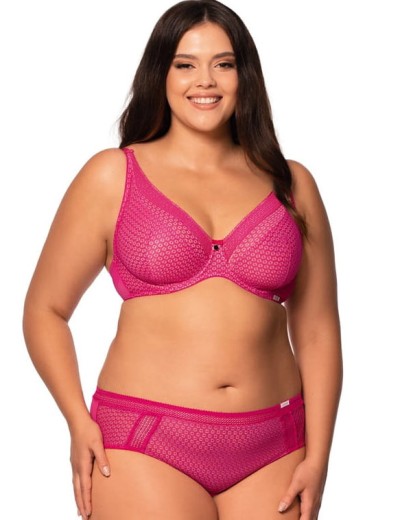 Бюстгальтер мягкая чашка Nipplex MATILDA M, Цвет: фуксия, Размеры: 85E, изображение 3