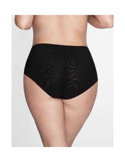 Трусы слипы высокие Akcent SIZE PLUS 013, Цвет: черный, Размеры: XL, изображение 2