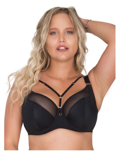 Бюстгальтер мягкий Akcent A-41 M, Цвет: черный, Размеры: 65J, изображение 2