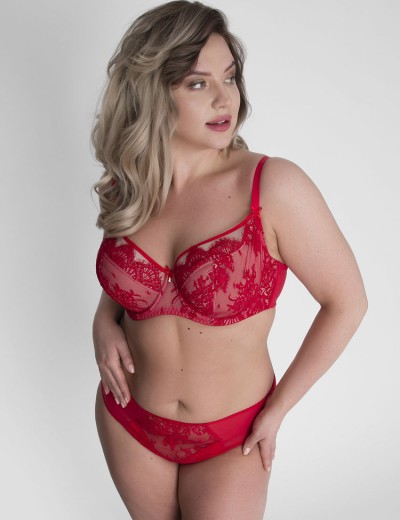 Бюстгальтер с мягкой чашкой Akcent A-71 M красный, Цвет: красный, Размеры: 70I, изображение 8