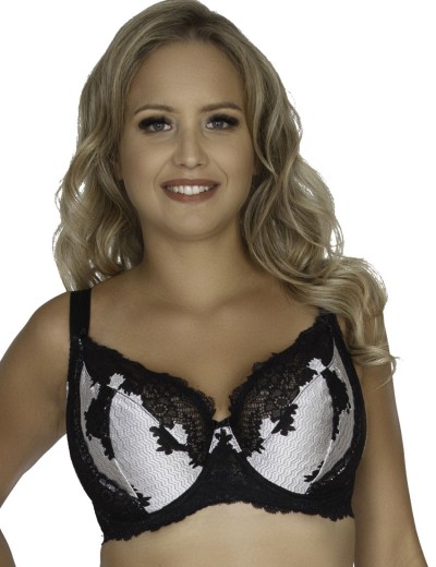 Мягкий бюстгальтер на большую грудь Akcent A-93 M, Цвет: черный, Размеры: 75H, изображение 3