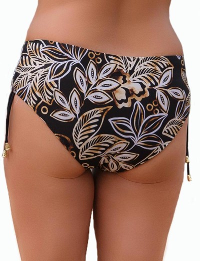 Женские плавки с регулировкой Akcent AN253, Цвет: флора, Размеры: L, изображение 2