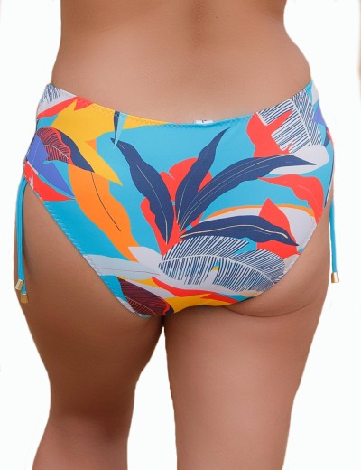 Плавки женские с регулировкой бока Akcent AN268, Цвет: мультиколор, Размеры: XL, изображение 2