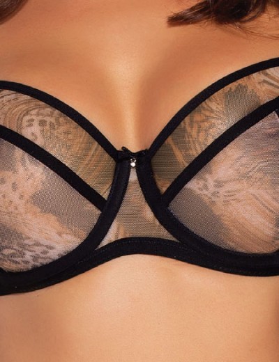 Бюстгальтер мягкая чашка Ava JUMANJI 2030 M, Цвет: тигр, Размеры: 70F, изображение 3