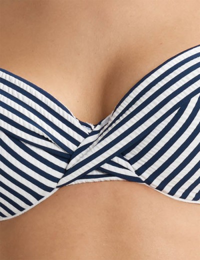 Бюст купальный с пуш-ап Esotiq CARI 40766, Цвет: синий+белый, Размеры: 75E/80D, изображение 6