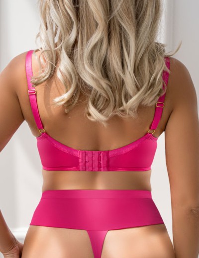 Бюстгальтер балконет мягкий Kris Line CANDY PINK halfcupsoft, Цвет: розовый, Размеры: 70FF, изображение 2