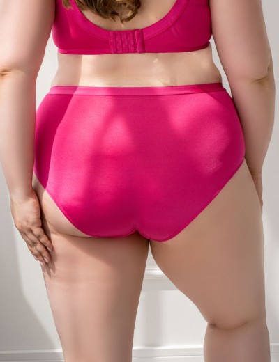 Высокие трусы слипы Kris Line CANDY PINK high waist, Цвет: розовый, Размеры: 3XL, изображение 2