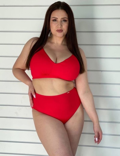 Бюстгальтер купальный мягкий Kris Line MADERA bralette red, Цвет: красный, Размеры: 65I, изображение 4