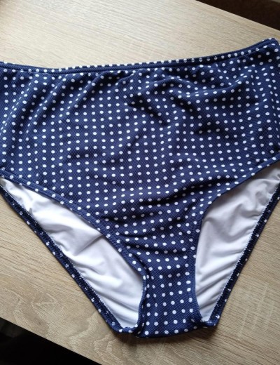 Темно-синий купальник с высокими плавками Lorin L2464/2, Цвет: темно-синий, Размеры: 85E, изображение 4