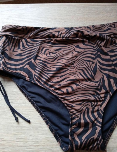 Купальник с мягкой чашкой на косточках Lorin L3111/2 BIG, Цвет: шоколад, Размеры: 80E, изображение 4