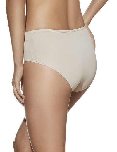 Высокие трусы Selene MARILUZ BRAGA серо-бежевый, Цвет: серо-бежевый, Размеры: 2XL, изображение 2
