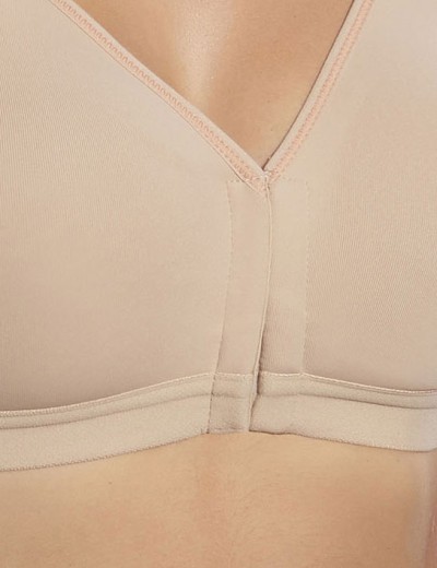 Бюстгальтер спорт Selene NORA серо-бежевый, Цвет: серо-бежевый, Размеры: 70B, изображение 4