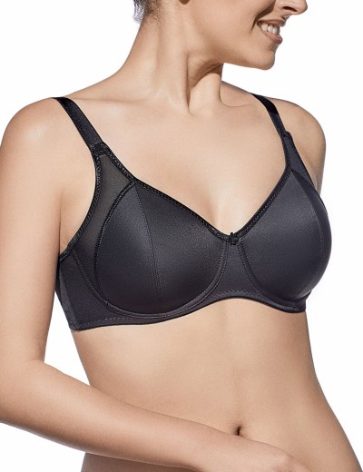 Бюстгальтер минимайзер Selene RENATA чёрный, Цвет: чёрный, Размеры: 95C, изображение 2