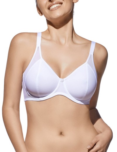 Бюстгальтер минимайзер Selene RENATA белый, Цвет: белый, Размеры: 105C, изображение 4