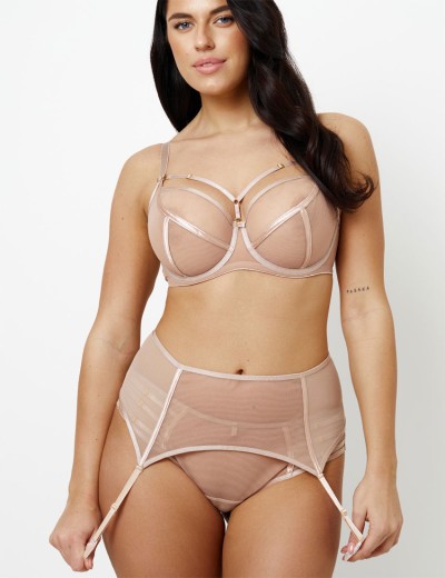 Трусы бразилиана Subtille TEONA MOCCA mini, Цвет: мокка, Размеры: M, изображение 5