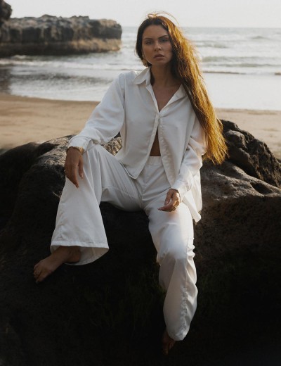 Брючный комплект 5senses 7149 белый, Цвет: белый, Размеры: L, изображение 4