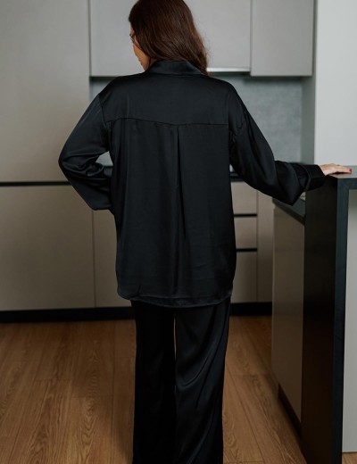 Брючный комплект 5senses 7149 черный, Цвет: черный, Размеры: XS/S, изображение 3