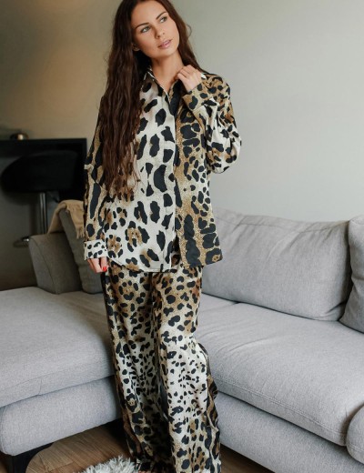 Брючный комплект 5senses 7149 леопард, Цвет: леопард, Размеры: XS/S, изображение 2