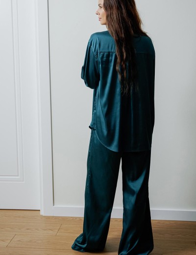 Брючный комплект 5senses 7149 зеленый, Цвет: зеленый, Размеры: XS/S, изображение 3