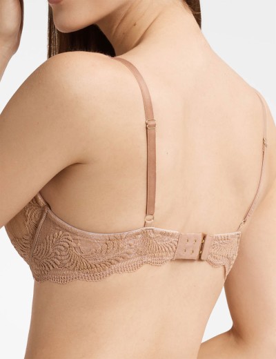 Кружевной бюстгальтер с пуш-ап Esotiq KHLOE 40556 капучино, Цвет: капучино, Размеры: 75C, изображение 2 Кружевной бюстгальтер с пуш-ап Esotiq KHLOE 40556 капучино, Цвет: капучино, Размеры: 75C, изображение 2