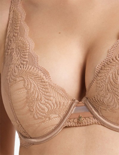 Кружевной бюстгальтер с пуш-ап Esotiq KHLOE 40556 капучино, Цвет: капучино, Размеры: 75C, изображение 4 Кружевной бюстгальтер с пуш-ап Esotiq KHLOE 40556 капучино, Цвет: капучино, Размеры: 75C, изображение 4
