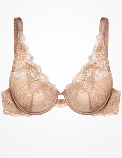 Кружевной бюстгальтер с пуш-ап Esotiq KHLOE 40556 капучино, Цвет: капучино, Размеры: 75C, изображение 8 Кружевной бюстгальтер с пуш-ап Esotiq KHLOE 40556 капучино, Цвет: капучино, Размеры: 75C, изображение 8